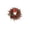 B-Green-35x35-2, variant on Candle Wreath,Artificial Pinecone Table Ring with Stable Plastic Frame,Reusable Desktop Centerpiece for Christmas Holiday Home Dining Layout(White)