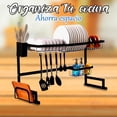 thumbnail image 2 of Escurridor de Trastes Ajustable NubiSuave hasta 110 cm Cocina Fregadero 3946, 2 of 10