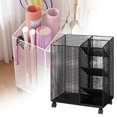 thumbnail image 6 of Yoga Mat Storage Rack Sports Equipment Organizer Home Gym Storage Large Capacity Iron for Dumbbells Foam Rollers, 6 of 9