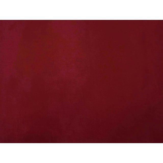 Robe de Mariée en Tissu Shantung Rouge de 42 Pouces de Large, Tissu Uni au Mètre