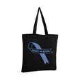 thumbnail image 2 of Awkward Styles Autism Awareness Blue Ribbon Tote Bag Autism Shopper Tote Bag for Women Autism Awareness Gifts for Him Blue Ribbon Canvas Bag for Autism Awareness Autism Support Ribbon Cotton Bag, 2 of 5