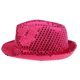 thumbnail image 4 of Light Up LED Fedora Lentejuelas Niños Adultos Etapa Ducha Disfraces Fiesta de baile Sombrero Colcomx Sombrero de jazz, 4 of 8