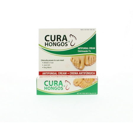 Antigungal Cream - Cura Hongos Crema 20 g (Pack of 12)