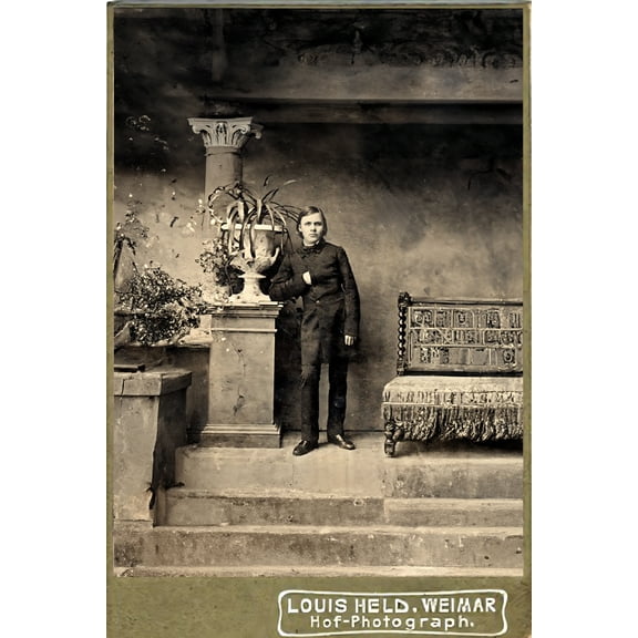 24x36 gallery poster, Young Nietzsche, 1861