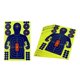 thumbnail image 5 of 10 Pack 12x18-pulgadas gran silueta de papel objetivos de tiro-arma de fuego, , , , s BB, , de Soledad papel objetivo para disparar, 5 of 8