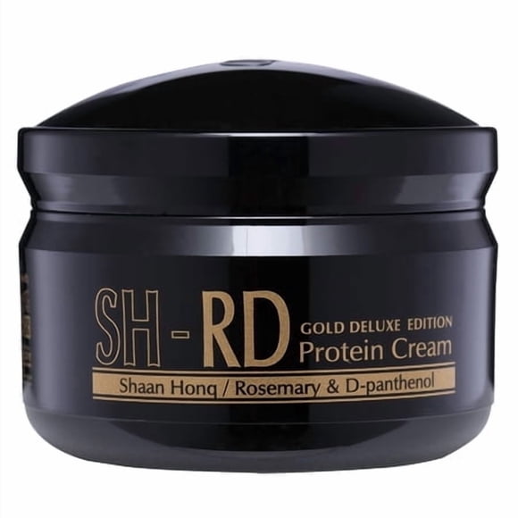 SH-RD Protein Cream Gold Deluxe Edition | Deep Conditioner for Dry Damaged Hair | Leave-In Hair Protein w/Rosemary & Gold Leaf | Repair Split Ends Promote Shine - 2.71oz/80ml
