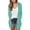 Mint Green, variant on Cardigan Sweaters For Women Lightweight Long Sleeve Cardigan With Pockets Fall Open Front Trendy Work Jackets Polyester Spandex Blending Coats Outerwear Jackets 1Pc Black M Sweaters For Women