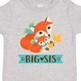 thumbnail image 4 of Inktastic Big Sis Woodland Fox Sister Girls Toddler T-Shirt, 4 of 5