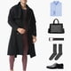 thumbnail image 4 of Qarigey Conjunto de ropa interior térmica para hombre, capa base gruesa, vestido cálido, ropa de invierno colorida ajustada pura, pintura interior conjuntos de ropa Gris&amp;gt;L NO1 Qarigey AP013689-01, 4 of 6
