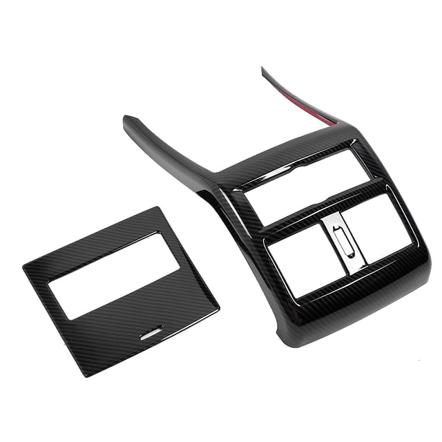 Air 2 Pcs Cadre de Garniture de Ventilation Arrière de Climatisation Compatible avec GLE Class GLS GL 13-19
