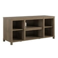Mainstays Parsons TV Stand for TVs up to 50", Rustic Oak