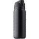 thumbnail image 1 of Freesiip Stainless Steel Water Bottle With Straw, 32 Ounces, Very Dark And Silicone Boots, Shift Preventive Protective Sheath Cover, 1 of 5