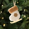 thumbnail image 5 of PALIFEUR Christmas Stockings Hanging, Xmas Small Stockings Christmas Decorations, Cute Personalized Christmas Stockings Pendant for Christmas Tree Decorations, 3.4x4 Inch, 5 of 7