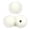 White, variant on Aellinatey Pom Poms Fluffy Pompoms Faux Fur Puff Ball with Press Button for DIY Ornament
