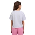 thumbnail image 2 of Champion Girls Meet and Greet Loose-Fit Tee - Heather Gray - Size Large, 2 of 4