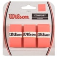 thumbnail image 1 of WILSON Pro Overgrip Comfort - Paquete de 3 (naranja), 1 of 1