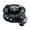 Black, variant on DYNWAVECA Spinning Reel Fishing Reel Diameter 6cm Quick Installation Lightweight Stainless Steel Seat Mount Sturdy Left Right Hand Use Black