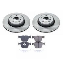 Ultimate Brakes Rear Ceramic Brake Pad and Rotor Kit with Hardware WM80885