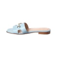 thumbnail image 2 of M by Bruno Magli Felina Leather, 10, Blue, 2 of 5