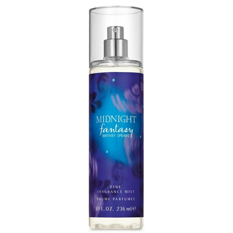 Fantasy Midnight Body Mist By Britney Spears - 8 oz Fantasy Midnight Body Mist By Britney Spears - 8 oz