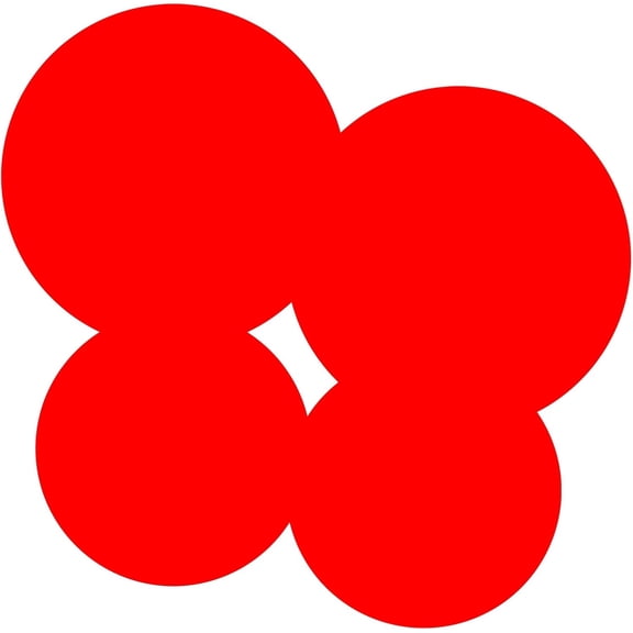 Electric Stove Burner Covers Range Top For Expanding Counter Space Stovetop Decor (Red)