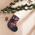 thumbnail image 7 of Yiaed Giant Monster Over City Print Christmas Stockings, Christmas Stockings Hanging Ornaments, Christmas Stockings for Family Christmas Holiday Decorations, 7 of 7