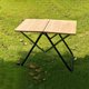 thumbnail image 2 of Mesa plegable de bambú para Picnic al aire libre, mesa portátil plegable multifuncional de aleación de aluminio, mesa de barbacoa para acampar, 2 of 4