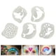 thumbnail image 4 of Kit de plantillas para pintar la cara de niñas y niños, material premium, reutilizable, para fiestas. Irregular, 4 of 9