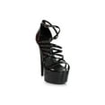 thumbnail image 5 of Ellie Shoes E-609-Aurore 6" Heel Womens Sandal with Multiple Straps. 8 / Nude, 5 of 5