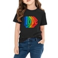 thumbnail image 5 of Agkizg Girls Graphic Tees,Kids Valentine's Day T-Shirt,Girls Short Sleeve Cotton Casual Tee, 5 of 5