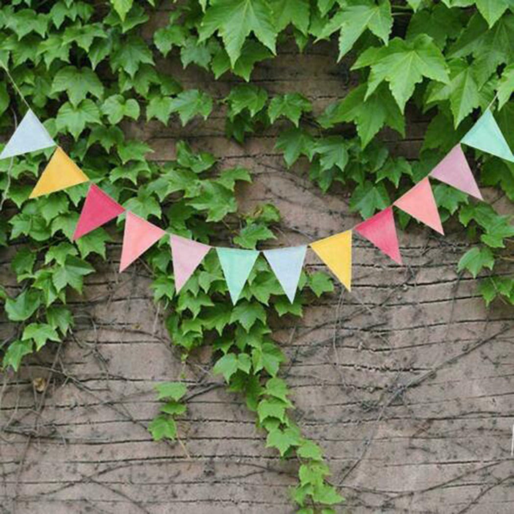 Details about   12 Flags Colorful Reusable Bunting Wedding Birthday Garden Outdoor Party K8Z7
