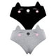 thumbnail image 4 of EeaseMX Lencería sexy para mujer, bragas, tangas, bragas con estampado de orejas de gato, talla L (negro), 4 of 7
