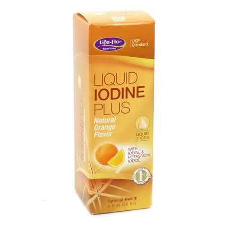 - Liquid Iodine Plus Orange by Life Flo - 2 Fluid Ounces
