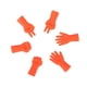 thumbnail image 4 of 12 Uds agujas de tejer de goma protectores de punto piedra-tijera-papel 2 colores, 4 of 9
