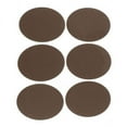 thumbnail image 1 of 3x 6 Uds Parches de Tela para Costura Parches de Reparación de Pantalones Kit de Reparación Artesanal Marrón 3 piezas, 1 of 7