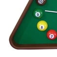 thumbnail image 3 of Benjara BM204214 Pool Theme Triangular Shape Plastic Clock - Multi Color - 20.5 x 2 x 20.5 in., 3 of 5