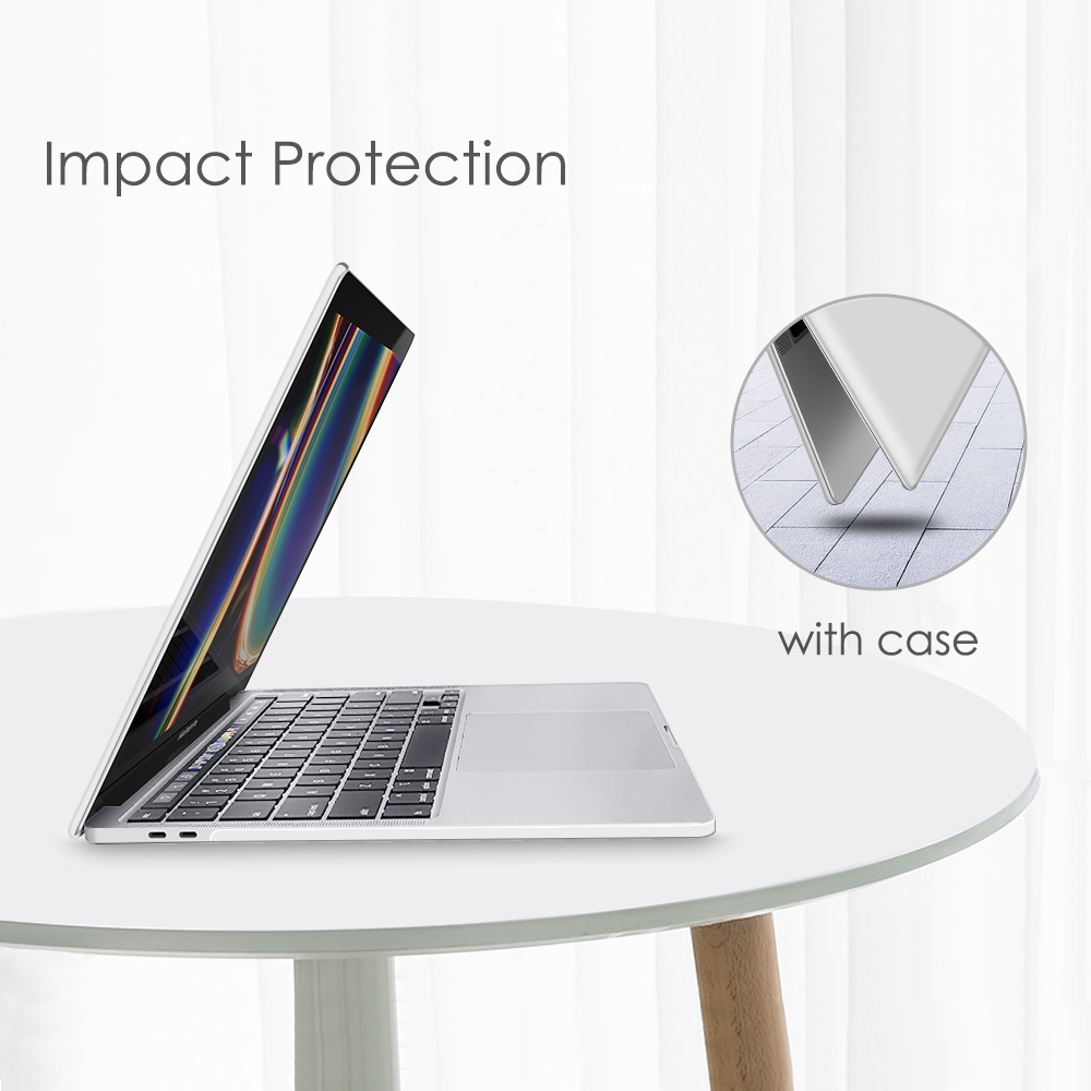 Laptop Accessories Release Fintie Protective Case For New Macbook Pro 13 Frost Clear Snap On Hard Shell Cover For Macbook Pro 13 Inch 251 2 With Touch Bar And