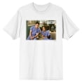 thumbnail image 7 of Grey's Anatomy George O'Malley & Dr. Cristina Yang Adult White Crew Neck Short Sleeve T-shirt-XXL, 7 of 7