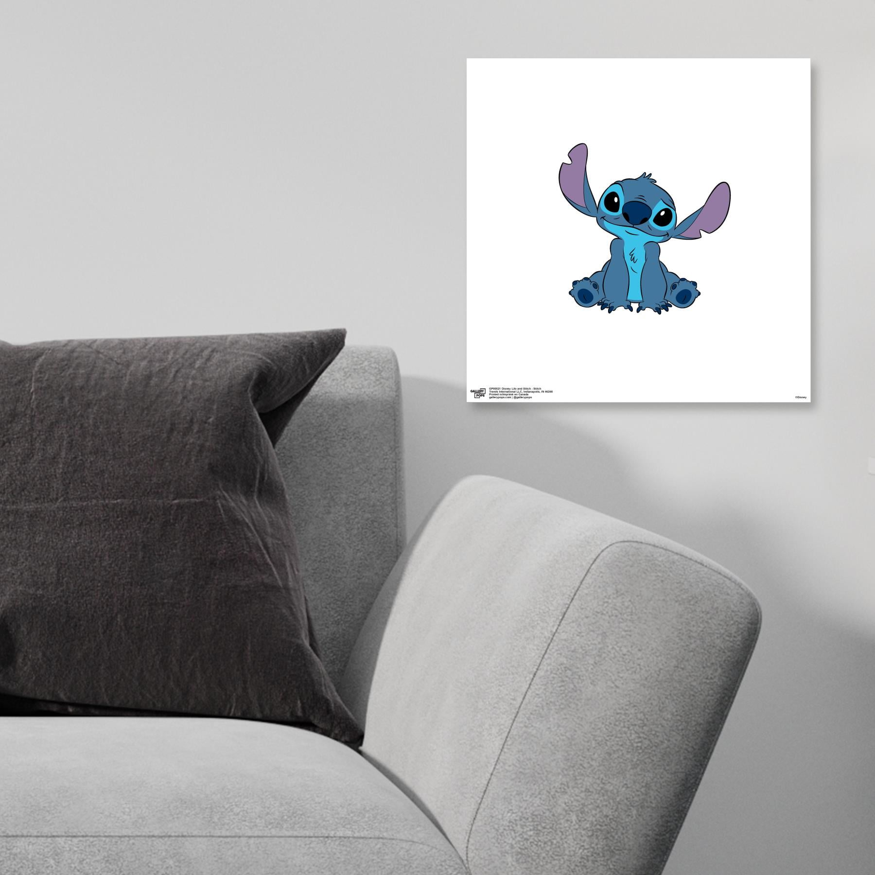Gallery Pops Disney Lilo & Stitch - Stitch Wall Art, Unframed Version, 12" x 12"