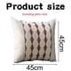 thumbnail image 4 of Fundas de almohada de 18 x 18, fundas de almohada decorativas con acento de granja, fundas de almohada neutras para sofá de dormitorio de sala de estar, 4 of 5