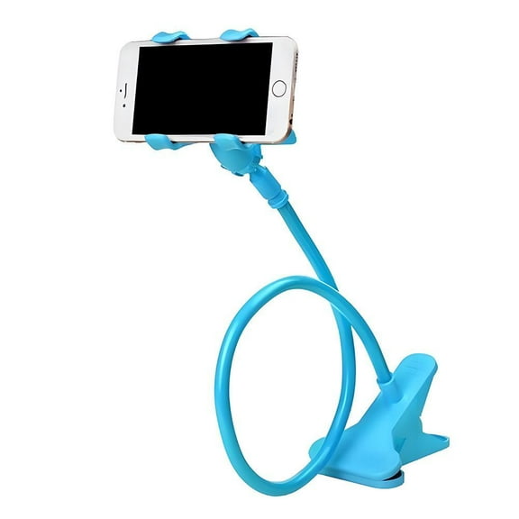 Flexible PP Mobile Phone Holder for Bed with Adjustable Angle, Ideal for Drama Chasing and Hands - Free Entertainment