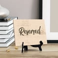 thumbnail image 4 of Reserved Table Sign with Easel Stand, 6" x 8", 4 of 4