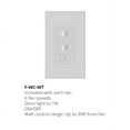 thumbnail image 3 of Hydra Indoor and Outdoor 8-Blade Smart Ceiling Fan 80in Bronze with 3000K LED Light Kit and Wall Control, 3 of 7