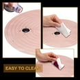 thumbnail image 3 of Qucyy 15"/38 8-Piece Set x Metal Polyethylene Pressed Placemats for Dining Tables, 3 of 5