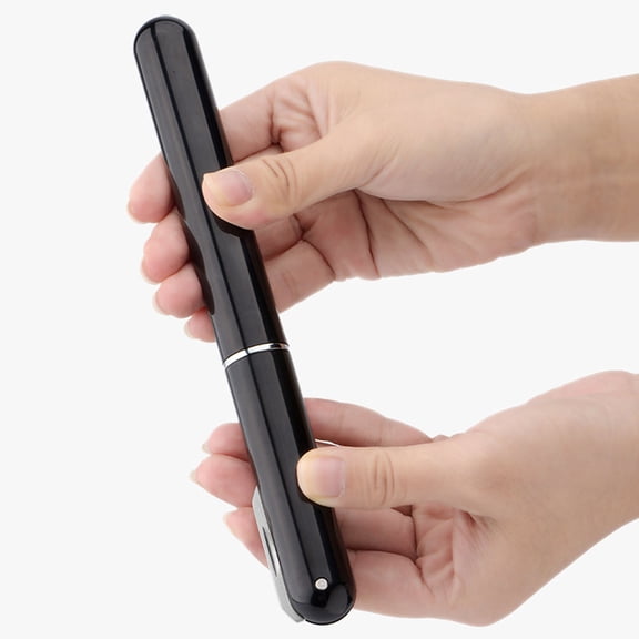 FENGGUIQU Portable Manual Wine Bottle Opener, Professional Air Pressure Corkscrew, Easy to Use Black Design