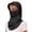 X2 Black, variant on Unisex Sun Protection Full Face Mask, UPF 50+ Balaclava with Wide Cap Brim, Breathable Face Cover Hat Outdoor Activities Summer Cycling Hiking Travel,Color:Beige