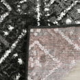 thumbnail image 4 of SAFAVIEH Adirondack Montague Geometric Area Rug, Black/Silver, 9' x 12', 4 of 7
