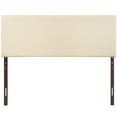 thumbnail image 3 of Modway Region King Upholstered Linen Fabric Headboard in Ivory, 3 of 5