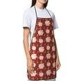 thumbnail image 4 of Easygdp Cute Pig with Coins Apron Waterdrop Resistant with 2 Pockets,Oil Resistant Cooking Kitchen Chef Apron for Women Men, 4 of 7