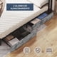thumbnail image 4 of Base Cama Queen Size, Bluelander con Conectores y Puertos USB, Base de Cama con Almacenamiento, Gris, 4 of 5